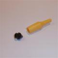 Dinky Toys 351 Interceptor Plastic Missile Yellow with Black Tip