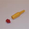 Dinky Toys 351 Interceptor Plastic Missile Yellow with Red Tip