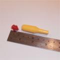 Dinky Toys 351 Interceptor Plastic Missile Yellow with Red Tip