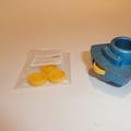 Dinky Toys 357 358 Enterprise & Klingon Missile Discs