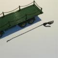 Dinky Toys 505 905 Foden 935 Leyland Flat Truck Black Chain