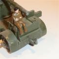 Dinky Toys 600 Series Army Painted Passenger Private Passenger