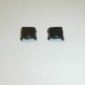 Dinky Toys 712 Beechcraft Baron Military Black Plastic Pair Engine Covers