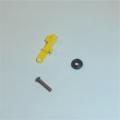 Dinky Toys 715 Beechcraft Baron Yellow Plastic Front Wheel and Leg Unit