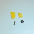Dinky Toys 715 Beechcraft Baron Yellow Plastic Wheel and Cover Unit