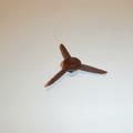 Dinky Toys 726 Messerschmitt Brown Plastic Propeller