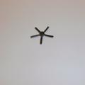 Dinky Toys 618 736 744 Sea King Helicopter Black Plastic Tail Rotor Blade