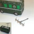 Dinky Toys 968 BBC TV Roving Eye Camera Van Truck Antenna Aerial