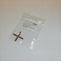 Dinky Toys Aircraft 4 Blade Tin Propeller 3/4" Diameter