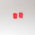 Dinky Toys Supertoys Truck Red Plastic Double Divided Pair Rear Wheel Hubs