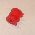 Dinky Plastic Truck Double Divided Rear Hub - Red