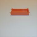 Matchbox Lesney  2d or 2e Mercedes Trailer Orange Plastic Canopy