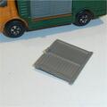 Matchbox Lesney 17 e 40 e 43 c Horsebox Door Silver Grey