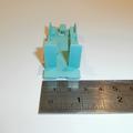 Matchbox Lesney 23d Trailer Caravan Blue Plastic Interior