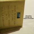 Matchbox Lesney 23d Trailer Caravan Blue Plastic Interior