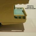 Matchbox Lesney 23c Trailer Caravan Blue Plastic Interior