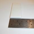 Matchbox Lesney 23 d Trailer Caravan White Plastic Roof