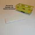 Matchbox Lesney 23 d Trailer Caravan White Plastic Roof