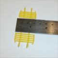 Matchbox Lesney 40 c Hay Trailer Yellow Plastic Racks Pair