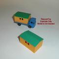 Matchbox Lesney 60 b Leyland Site Hut Truck Plastic Site Hut