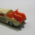 Matchbox Lesney 60e Holden Pickup Pair of Orange Motor Bikes