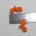 Matchbox Lesney 60e Holden Pickup Pair of Orange Motor Bikes