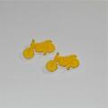 Matchbox Lesney 60e Holden Pickup Pair of Black Motor Bikes