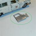Matchbox Lesney Kingsize K  6 b Mercedes Ambulance Right Hand Door