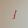 Matchbox Lesney 11 c2 Jumbo Crane Red Plastic Hook