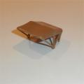 Matchbox Lesney Yesteryear  4 c 1909 Opel Sedan Tan Plastic Canopy