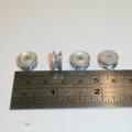 Minic Sedans and Small Truck cast metal Road Hubs set of 4
