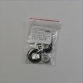 Triang Minic Sedans & Small Truck Cast Metal Pair Road Hubs & Tyres