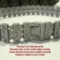 Dinky Toys Tracks Pair Type A #1 Silver 353 Shado 622 Bren 690 Scorpion 984 Atlas