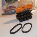 Matchbox Thunderbirds Mole Rescue Vehicle Tracks Pair of Black Treads