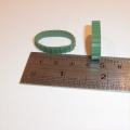 Matchbox Tracks 1-75  8 or 18 a or b Caterpillar Treads Green Pair