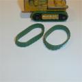 Matchbox Tracks 1-75  8 or 18 c or d Caterpillar Treads Green Pair