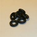 Dinky Toys 17mm Smooth Post-war Truck Tyre - Black (Y004)