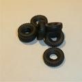 20mm Block Tread Tyre - Black (Y006)