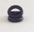 Tri-ang Minic 14mm Round Tread Tyre - Black (Y020)