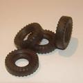 Dinky Toys 27mm Block Tread Tyre - Black (Y036)