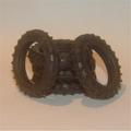 Britains 24mm Deetail Land Rover Jeep etc Tyre (Y147)