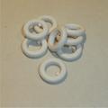 Tri-ang Minic 18mm Pressed Steel Hub Car Smooth Tyre White (Y133)