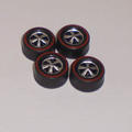 Hot Wheels Redline Deep Dish Bearing Medium 4-pack