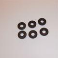 Dinky Toys 100 Lady Penelope Rolls Royce FAB1 Tires set of 6 Tyres Pack #104