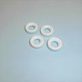 Dinky Toys White Treaded Tires set of 4 15mm Sedan Tyres Pack 2