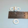 Dinky Toys White Treaded Tires set of 4 15mm Sedan Tyres Pack 2