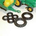 Matchbox Lesney 1-75 50b & 51b Tractor & Trailer Tires set of 6 Tyres Pack #3