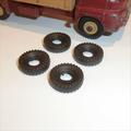 Dinky Toys Truck and Van Tires set of 4 Tyres Pack #5