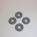 Dinky Toys Racing Car Tires set of 4 Grey Fine Tread Tyres Pack #11