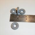 Dinky Toys Racing Car Tires set of 4 Grey Fine Tread Tyres Pack #11